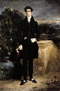Eugene Delacroix Portrat des Baron Schwiter France oil painting artist